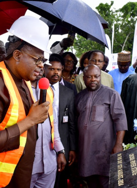 Railway groundbreaking ceremony @ Tinapa